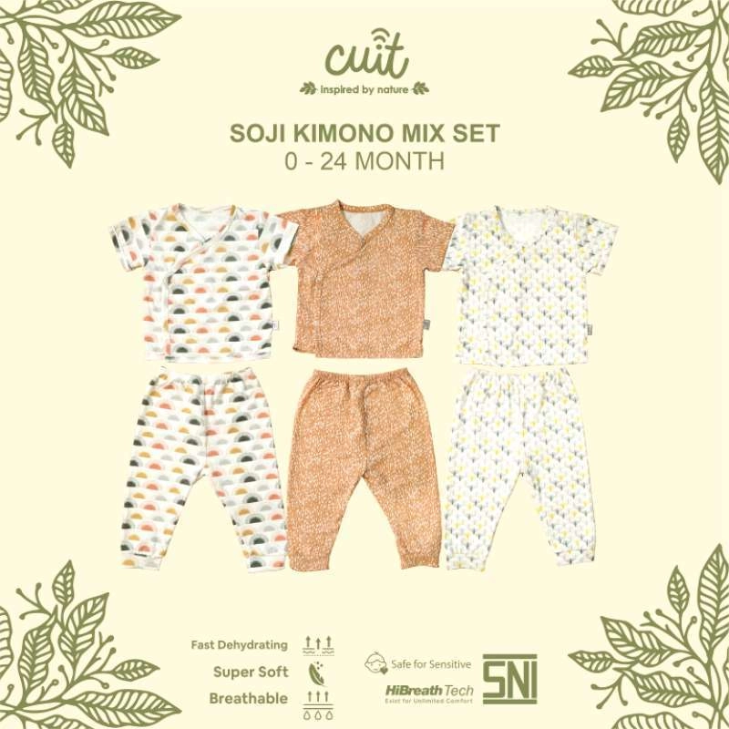 Product image MINIMALIST - Soji Kimono Mix Set NB Rainy